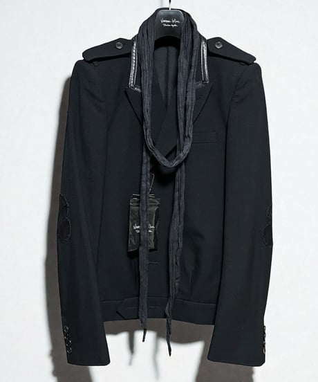 A/W 2006 NUMBER (N)INE “NOIR” RUNWAY MILITARY JACKET