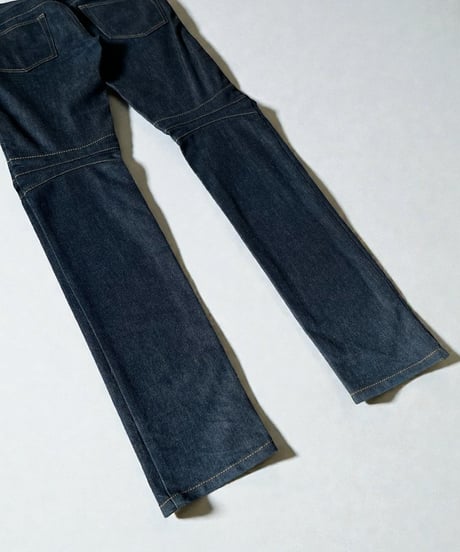 BALMAIN HOMME BIKER RAW DENIM