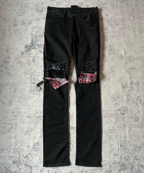 2000s L.G.B. Scarf-Docked Denim
