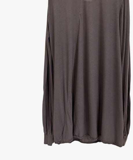 A/W 2007 RICK OWENS DRKSHDW BLEACHED NECK SHEER LONG SLEEVE［S］