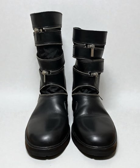 A/W 2006 RAF SIMONS Spiral Zip Boots