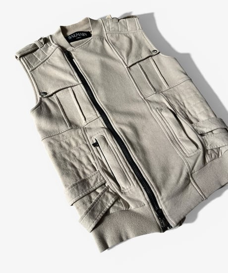 S/S 2013 BALMAIN HOMME RIDERS VEST