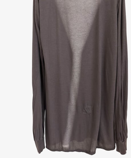 A/W 2007 RICK OWENS DRKSHDW BLEACHED NECK SHEER LONG SLEEVE［S］