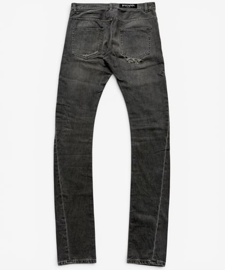 A/W 2013 BALMAIN HOMME DISTRESSED REPAIR DENIM［30］