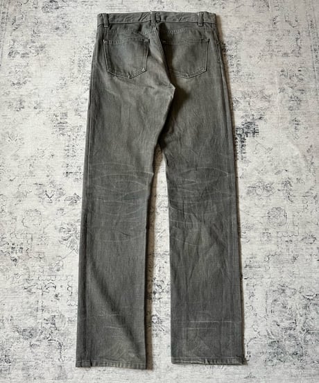 S/S 2001-2002 HELMUT LANG gray denim