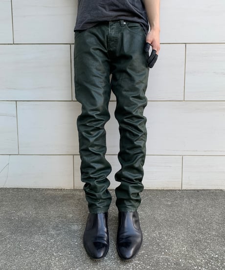 A/W 2013 Dries Van Notten Waxed denim