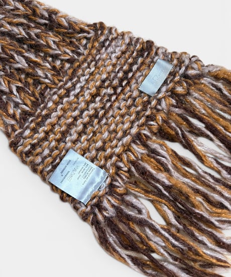 A/W 2005 DIOR HOMME “GLAM ROCK” RUNWAY MELTON WOOL SCARF