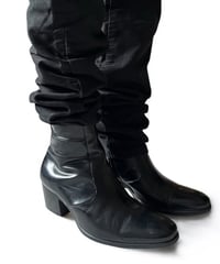A/W 2007 Dior HOMME “Navigate” Side-Zip Heel Boots