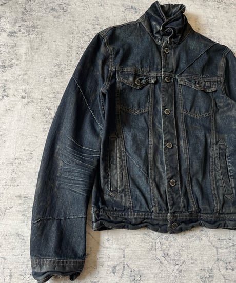 2003-2005 Armani Exchange coating denim jacket