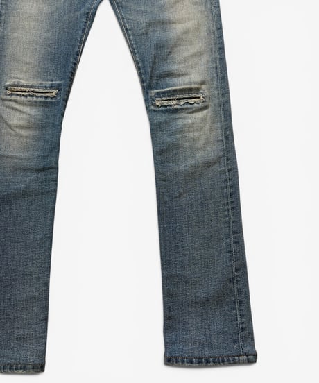 A/W 2014 SAINT LAURENT PARIS D02 DISTRESSED REPAIR DENIM［27］