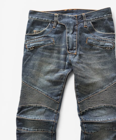 A/W 2010 BALMAIN HOMME BY CHRISTOPHE DECARNIN CLIP ZIP BOOTCUT［29］