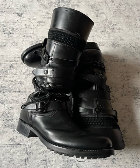 5351 Pour Les Hommes Cowhide Long Boots