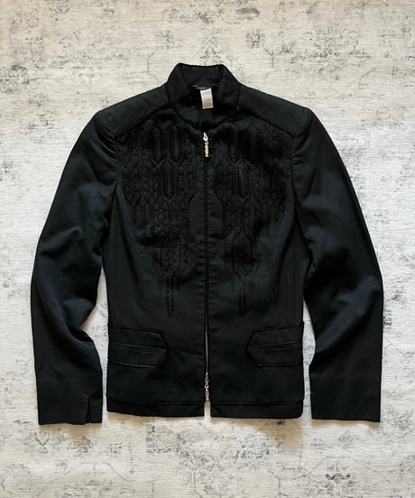 S/S 1999 Versace geometric pattern jacket