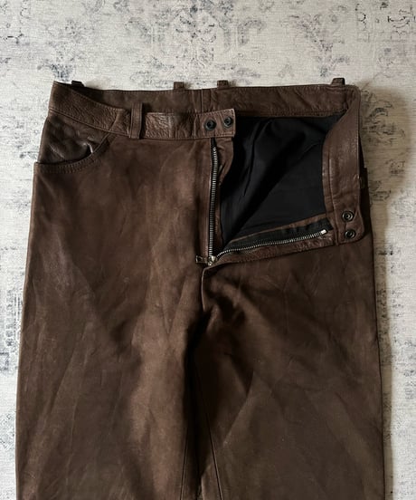 1990s Europe Goat skin pants