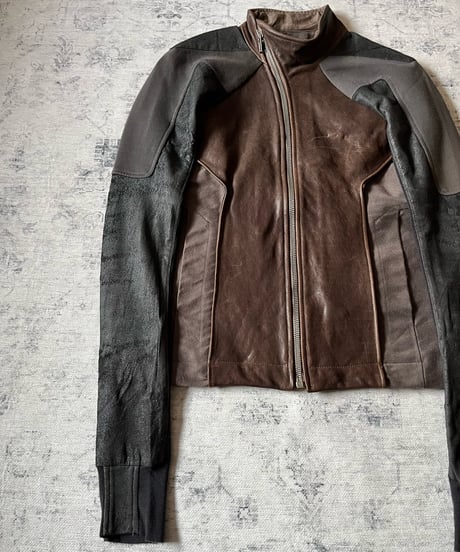 S/S 2011 Rick Owens “Anthem” Switchable Leather Jacket