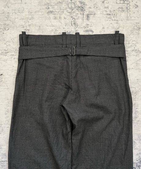 A/W 2005 FACTOTUM Cinchback Slacks