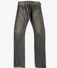 S/S 2015 BALMAIN HOMME PAINTED CURVED DENIM