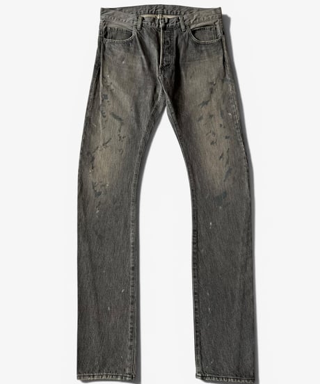 S/S 2015 BALMAIN HOMME PAINTED CURVED DENIM