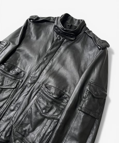 S/S 2005 DIOR HOMME “BECK” CAMPAIGN/RUNWAY LEATHER JACKET