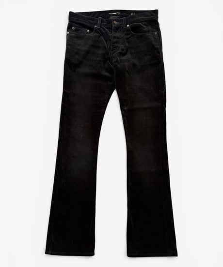 A/W 2018 SAINT LAURENT PARIS D17 CORDUROY BOOTCUT PANTS［30］
