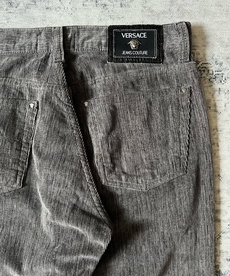 1990s VERSACE JEANS COUTURE corduroy pants