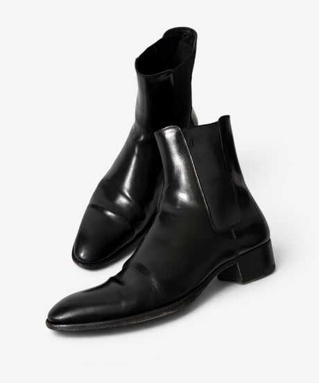 A/W 2016 SAINT LAURENT PARIS CHELSEA HEEL BOOTS［41］