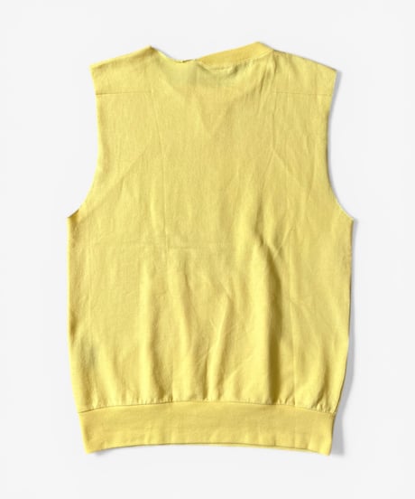 S/S 2006 DIOR HOMME “MODS/SKA” SOME THINGS CAN NEVER BE SEEN SLEEVELESS SWEATSHIRT［M］
