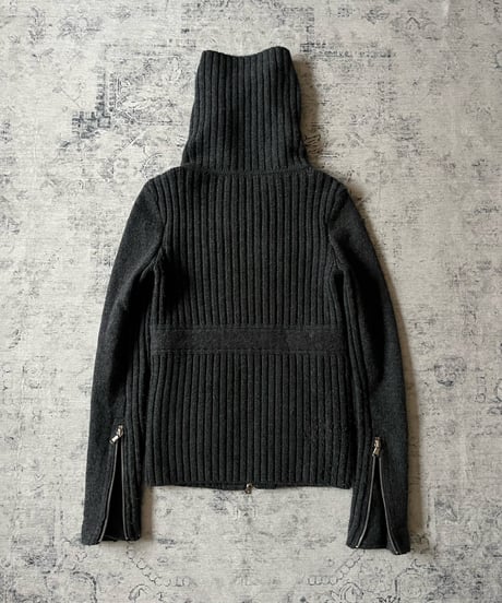 A/W 2008-2009 Marc by Marc Jacobs Rib Wool Mix Zip Jacket