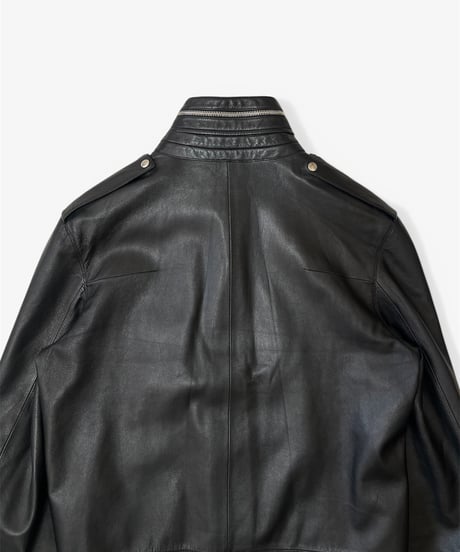 S/S 2003 DIOR HOMME “FOLLOW ME” BIKER LEATHER JACKET