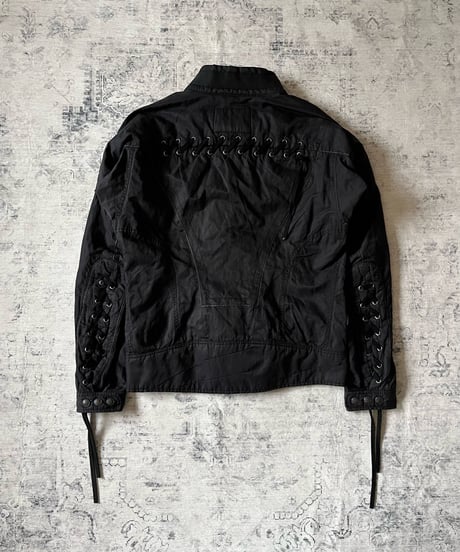 A/W 2002 Marithé + François Girbaud lace-up jacket