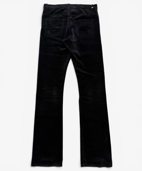 A/W 2005 DIOR HOMME “GLAM ROCK” BLACK VELVET BOOTCUT［29］