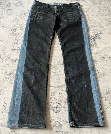 2000s Donna Karan NY Waxed denim