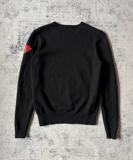 2017 Saint Laurent Paris “LOVE SL” Wappen Knit