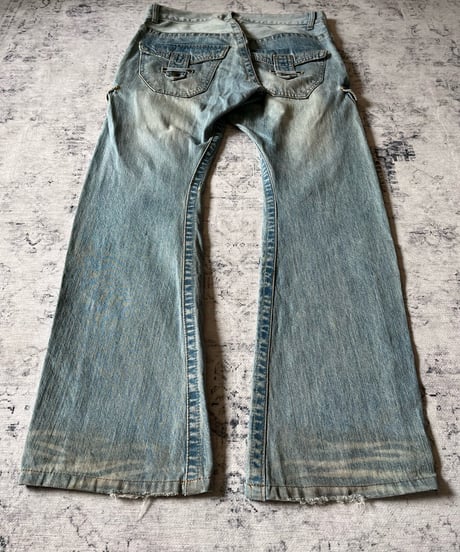 2000s RATTLE TRAP Metal parts denim