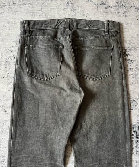 S/S 2001-2002 HELMUT LANG gray denim
