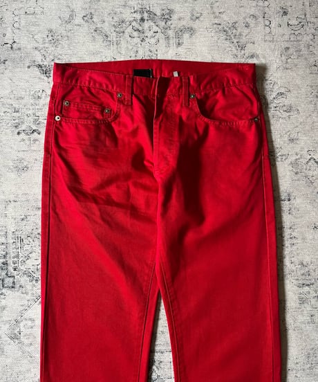 S/S 2005 Dior HOMME “Untitled” Wrinkle processed pants