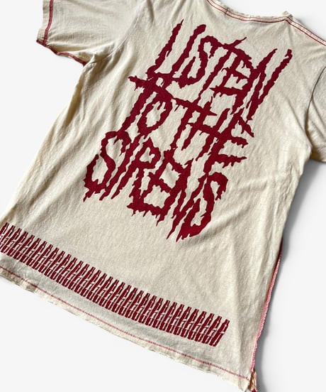 S/S 2003 UNDERCOVERISM “SCAB” BULLET GRAPHIC T-SHIRT［M］