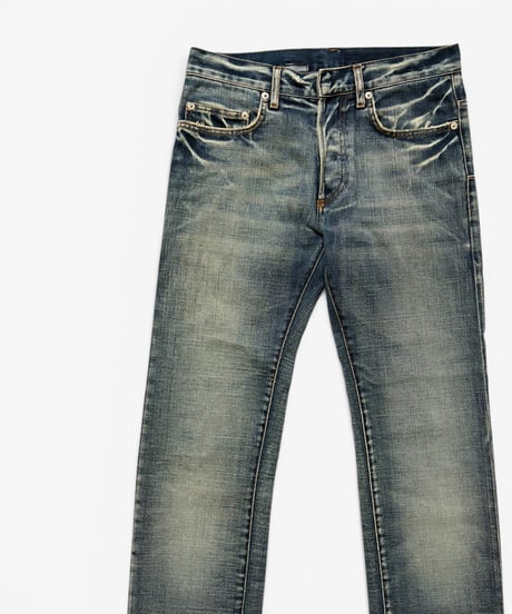 S/S 2007 DIOR HOMME “WLGT” CRINKLED WASH DENIM［27］
