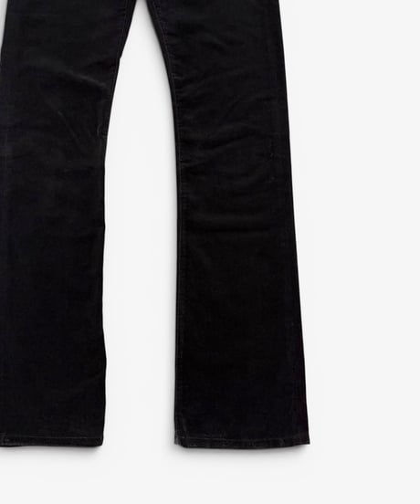 A/W 2005 DIOR HOMME “GLAM ROCK” BLACK VELVET BOOTCUT［29］