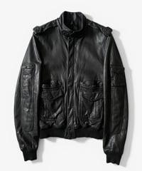 S/S 2005 DIOR HOMME “BECK” CAMPAIGN/RUNWAY LEATHER JACKET