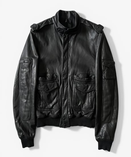 S/S 2005 DIOR HOMME “BECK” CAMPAIGN/RUNWAY LEATHER JACKET