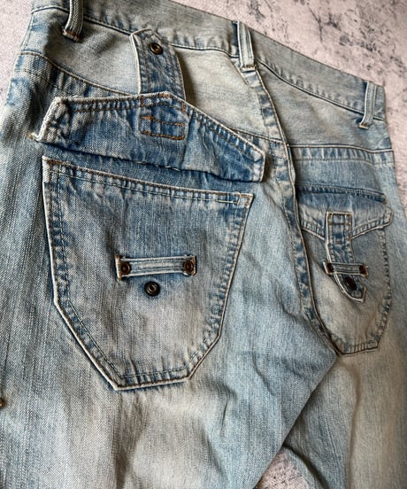 2000s RATTLE TRAP Metal parts denim