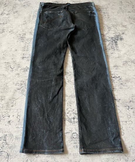 2000s Donna Karan NY Waxed denim