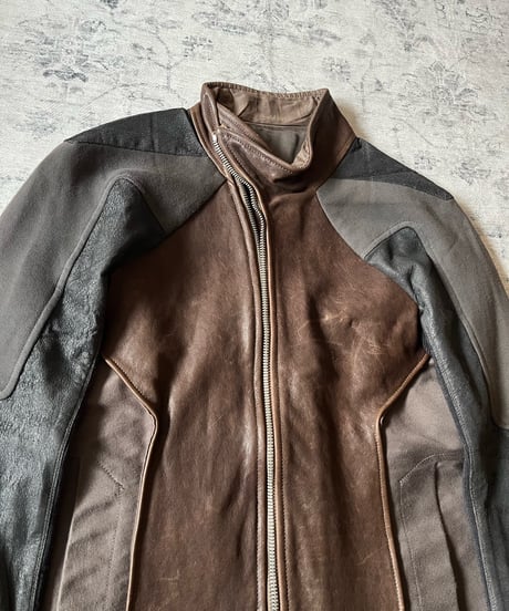 S/S 2011 Rick Owens “Anthem” Switchable Leather Jacket