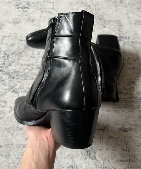 A/W 2007 Dior HOMME “Navigate” Side-Zip Heel Boots