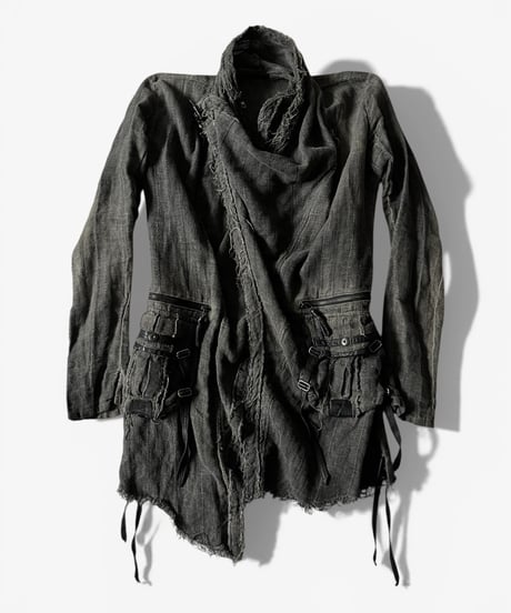 KMRII SKALL CHARM HEMP MODS COAT