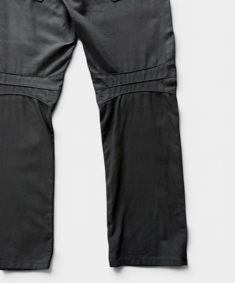 A/W 2009 BALMAIN HOMME BY CHRISTOPHE DECARNIN WAXED BIKER PANTS［31］