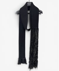 A/W 2004 DIOR HOMME “VOTC” TASSEL LONG SCARF