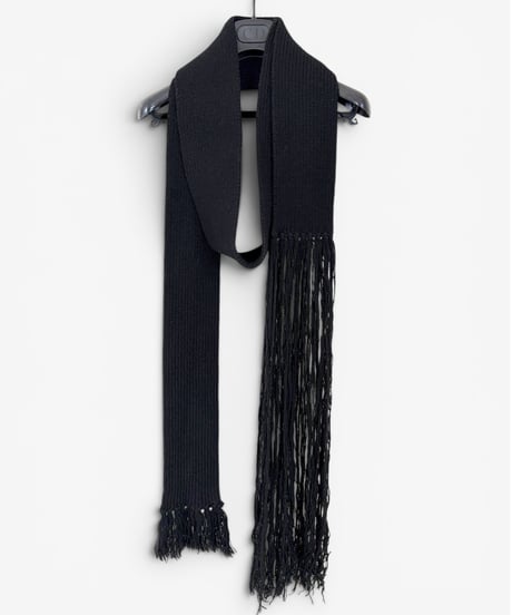A/W 2004 DIOR HOMME “VOTC” TASSEL LONG SCARF