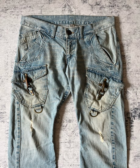 2000s RATTLE TRAP Metal parts denim